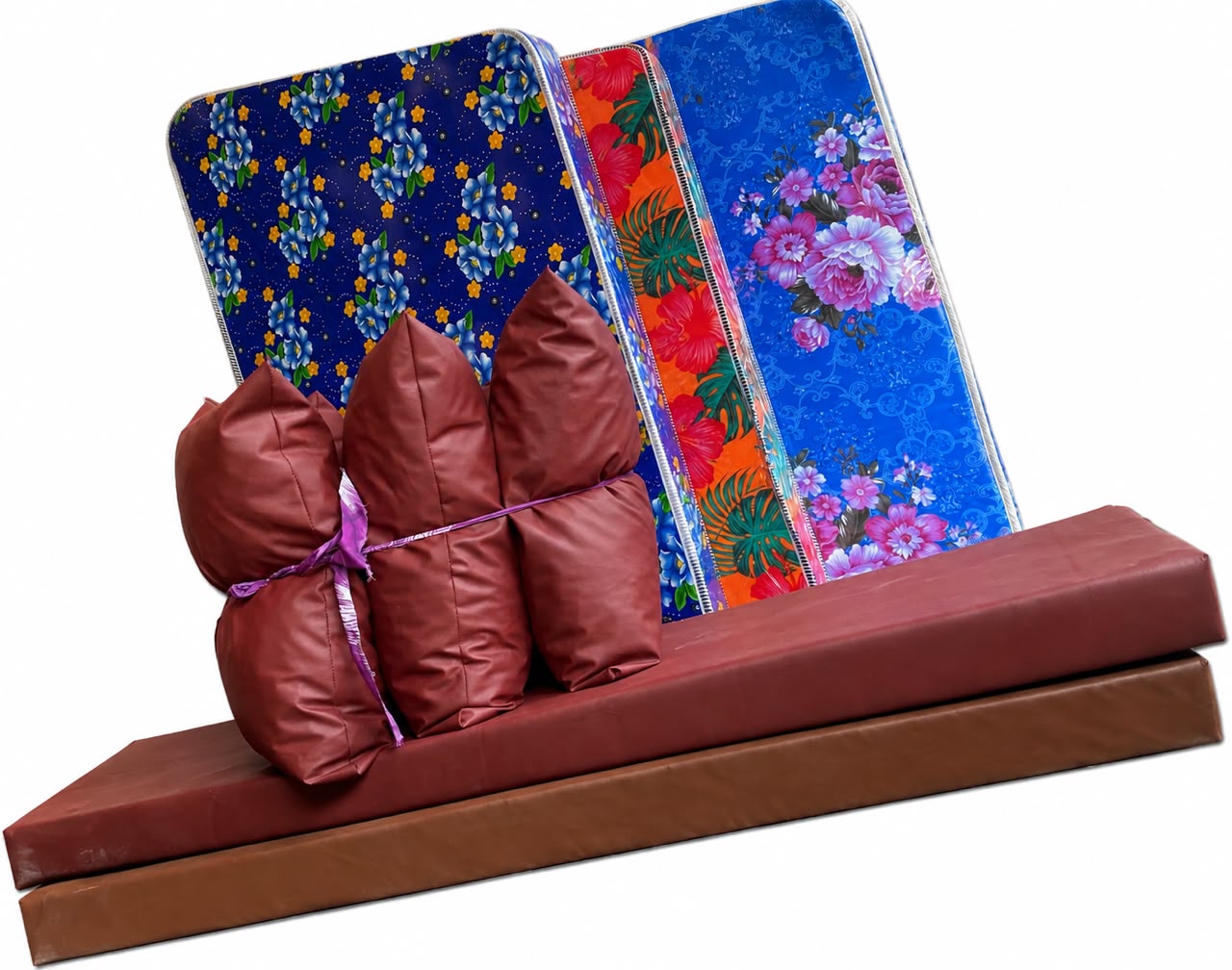 Mackintosh covered student mattress and pillow
